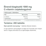 C-1000mg (200) 25mg csipkebogyóval - Vitaking