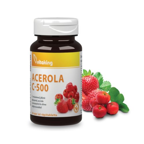 Acerola C-500 Epres (20 rágótabletta)