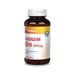 Q10 koenzim 200mg ( Fermentált+ Vegán +MCT olaj) 120 kapszula - Vitaking