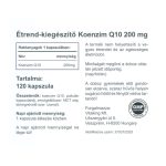 Q10 koenzim 200mg ( Fermentált+ Vegán +MCT olaj) 120 kapszula - Vitaking
