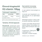 K2 vitamin MK7 - 100µg (90 kapszula)