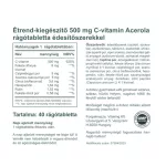  Acerola C-500 Epres (40 rágótabletta) 