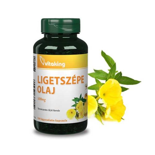  Vitaking Ligetszépe olaj 500mg (100) I vitaminkiraly.hu 