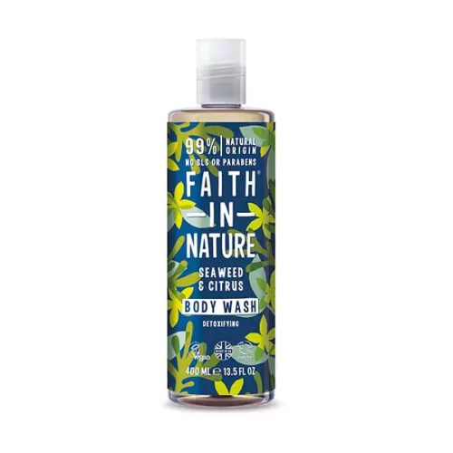 Faith in Nature Tengeri hínár és Citrus Tusfürdő (400ml)