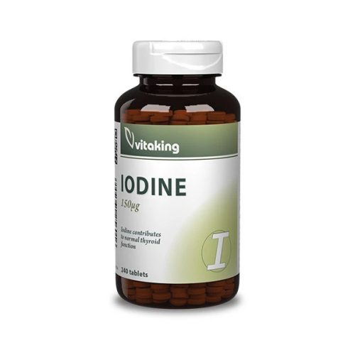 Jód (Iodine) 150mcg (240) - Vitaking