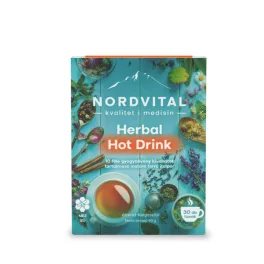 Nordvital Hot Drink forró italpor - 30 tasak