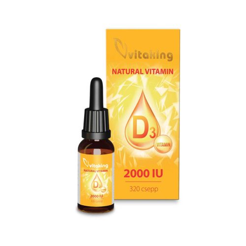D3-vitamin csepp MCT olaj 10ml (320 csepp)