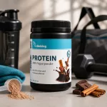  Vitaking Vegán Protein 400g (borsó és rizsfehérje) csoki-fahéj ízben 