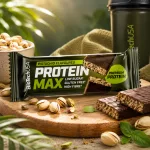 BioTech USA Protein Max fehérje szelet 45g pisztácia