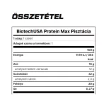 BioTech USA Protein Max fehérje szelet 45g pisztácia