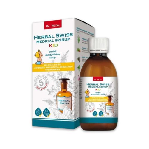 Herbal Swiss KID szirup gyerekeknek 150ml