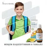  Vitaking® Omega-3 olaj 150ml I Magas EPA és DHA tartalom