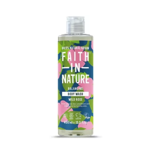  Faith in Nature Vadrózsa Tusfürdő 400 ml