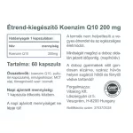 Q10 koenzim 200mg ( Fermentált+ Vegán +MCT olaj) 60 kapszula - Vitaking