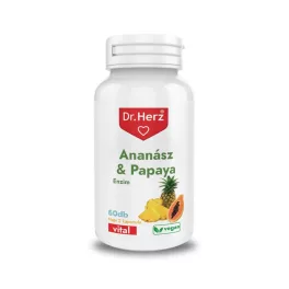  Dr. Herz Ananász és Papaya kapszula 