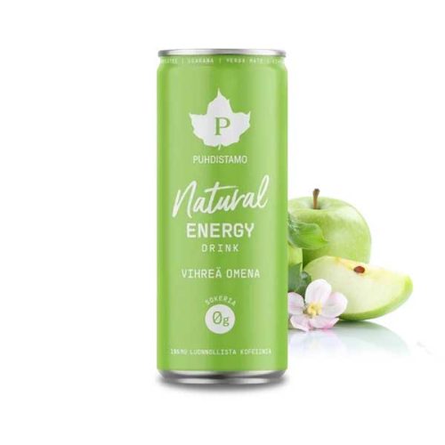 Természetes Energiaital (zöld alma) 330 ml