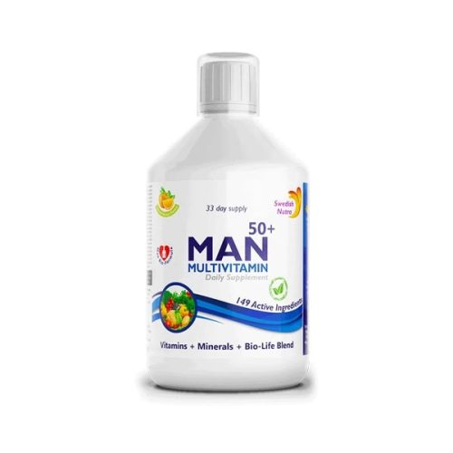 Man 50+ folyékony multivitamin férfiaknak 500ml