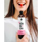 Puhdistamo Kombucha ital málnás (400ml)