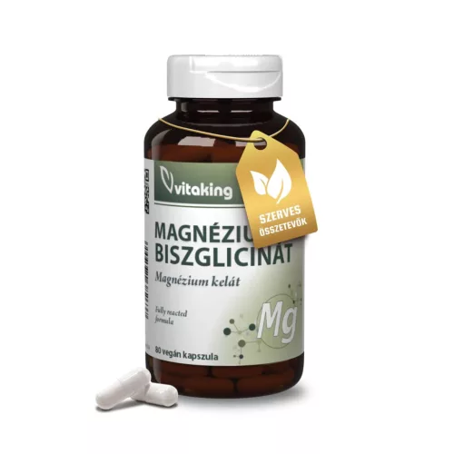 Vitaking Szerves Magnézium Biszglicinát (80)