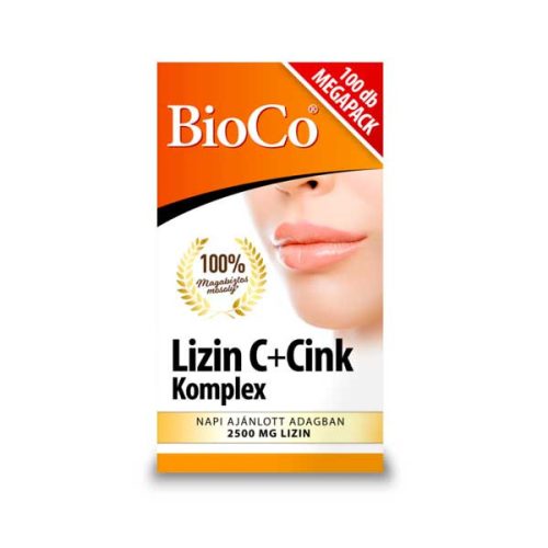  BioCo Lizin C+Cink Megapack – 100db 