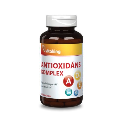 Antioxidáns komplex - A+D+E+K2+ szelén (60) - Vitaking