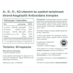 Antioxidáns komplex - A+D+E+K2+ szelén (60) - Vitaking
