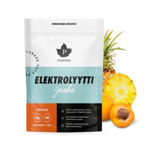 Puhdistamo Elektrolit trópusi ízű italpor 240g