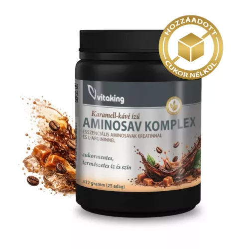 Aminosav komplex (karamell-kávé) 312g - Vitaking