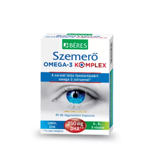 Béres Szemerő + Omega-3 Komplex lágyzselatin kapszula 45db