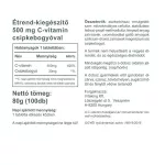 C-vitamin 500 mg + 30 mg csipkebogyó (100db) 
