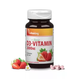 Vitaking D3-vitamin 2000NE epres szopogató tabl. (90)