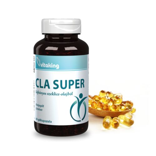 Vitaking CLA Super (sáfrányos szeklice olajból)