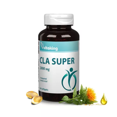 Vitaking CLA Super (sáfrányos szeklice olajból)