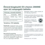 Vitaking D3-vitamin 2000NE Epres (210 szopogató tab)