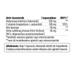 Nordvital Hialuronsav komplex vegán - 30db
