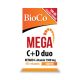BioCo MEGA C+D duo RETARD C-vitamin 1500 mg + D3-vitamin 3000 NE 100 db