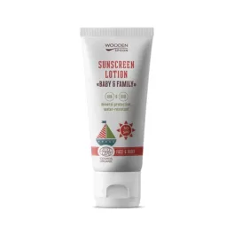 Wooden Spoon Bio naptej és testápoló SPF 50 100ml
