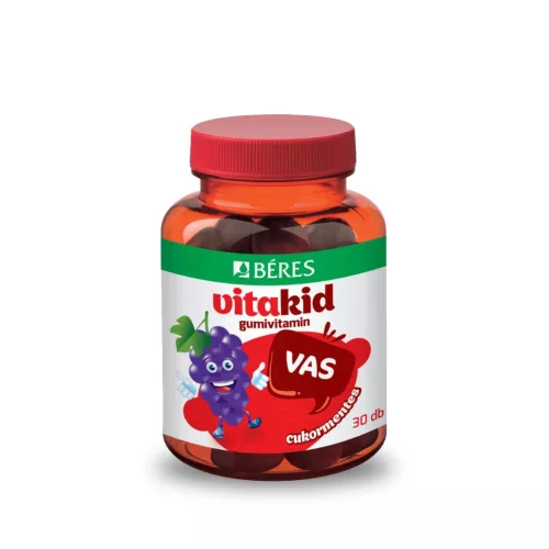 Béres Vitakid Vas gumitabletta 30db