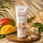 Wooden Spoon Bio naptej és testápoló mangóval SPF50 100ml
