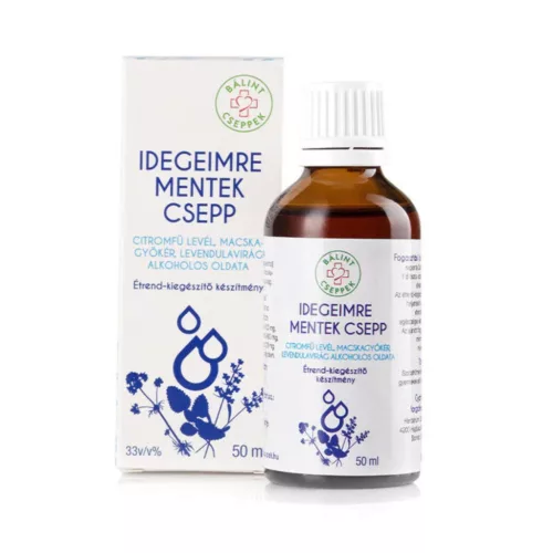 Bálint Cseppek - Idegeimre mentek csepp 50ml