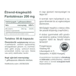  Pantoténsav vagy más néven B5 vitamin 