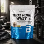 BioTech USA 100% Pure Whey fehérjepor tejberizs íz 400 g