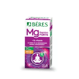Béres Magnézium 400 mg + B6 Forte filmtabletta 50 db