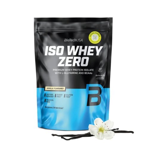 BioTech USA Iso Whey Zero vanília 454 g