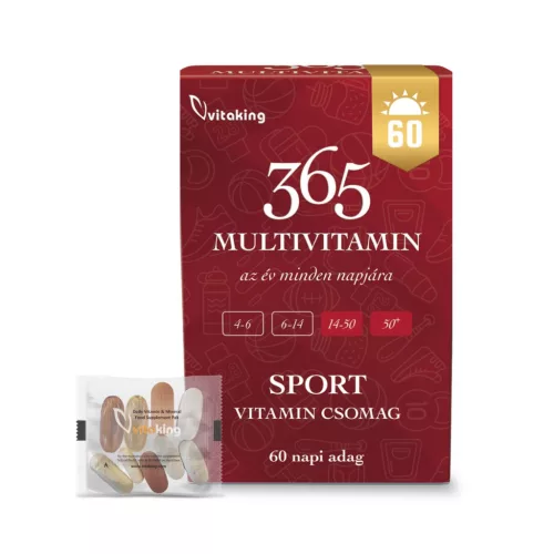 Vitaking 365 Multivitamin Sport csomag (60)