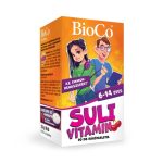 BioCo Suli-Vitamin cseresznye ízű rágótabletta – 90db