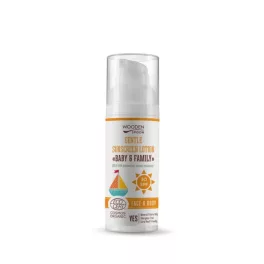 Wooden Spoon Bio naptej és testápoló SPF 30 (50 ml)