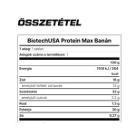 BioTech USA Protein Max fehérje szelet 45g banán