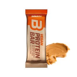 BioTech USA Vegan Bar 50g mogyoróvaj