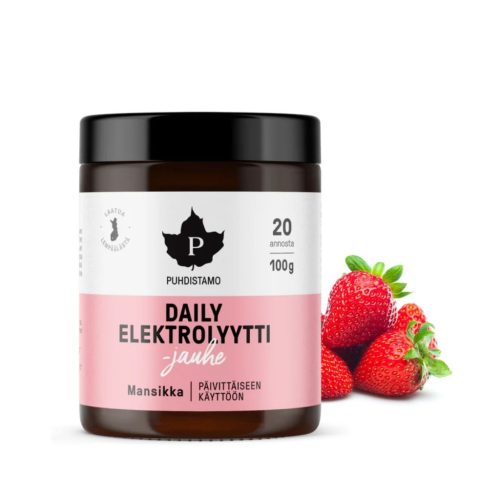Puhdistamo napi Elektrolit (eper íz) 100g